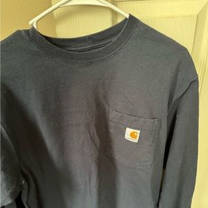 Blue Men’s Carhartt Long Sleeve Medium